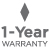 1 jaar garantie 1YearWarranty